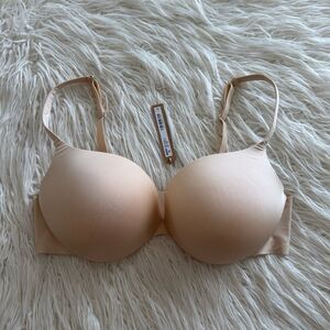 Skims Ultimate Push up Plunge Bra Sand Size 38D